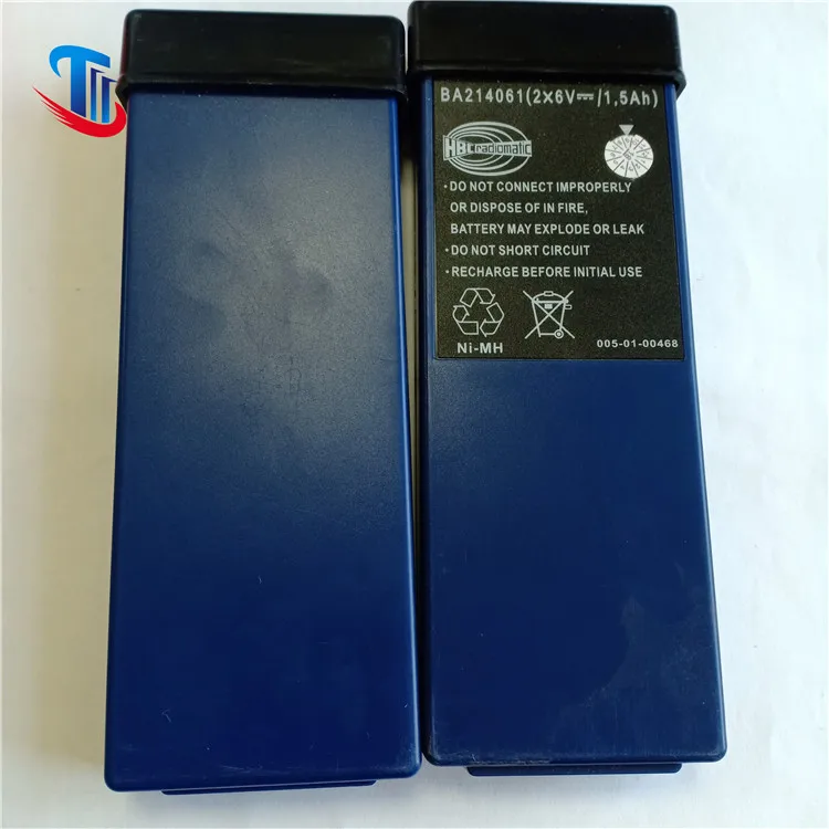 Concrete pump Truck Remote control battery BA225030 6V for Sany zoomlion  BA214061  BA213021for PM  HBC battery