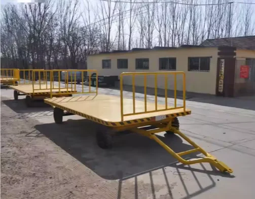 Customizable 3-Ton 2-Axle Luggage Trailer Steel Construction Trailer for Outdoor Use Color Style Optional