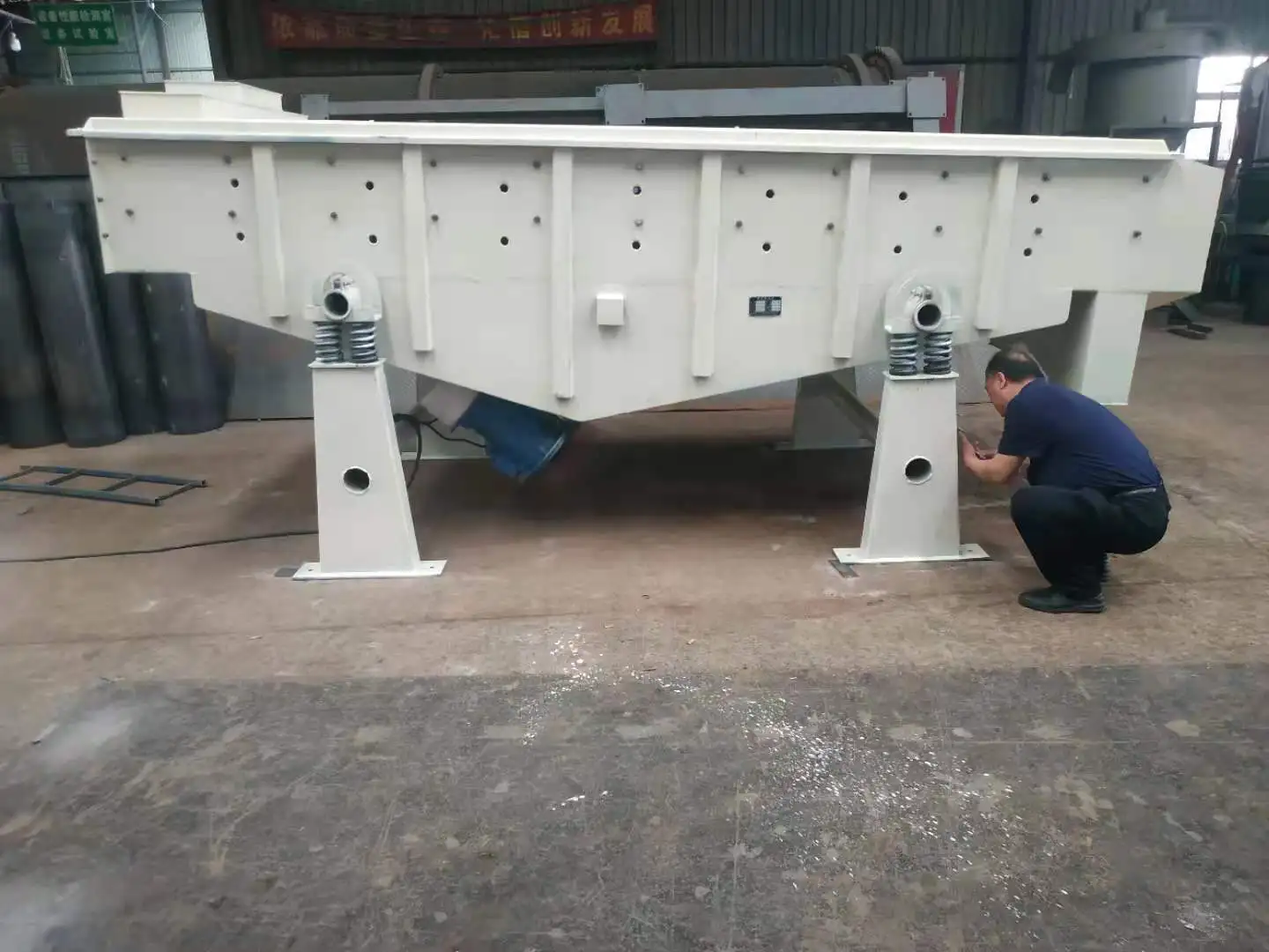 Multi layers coffee beans seeds linear vibrating screen grading sieve machine for sales