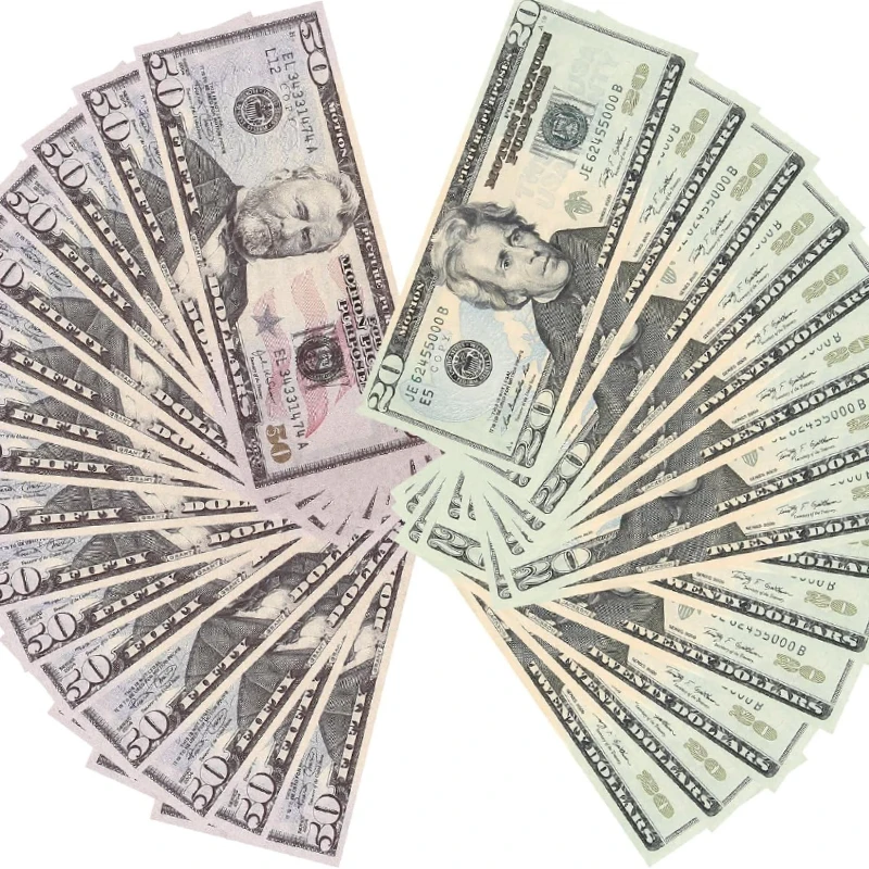 High Quality Kids Dollars Euro UK Canada Polymer Notes Prop Money Party Novelties