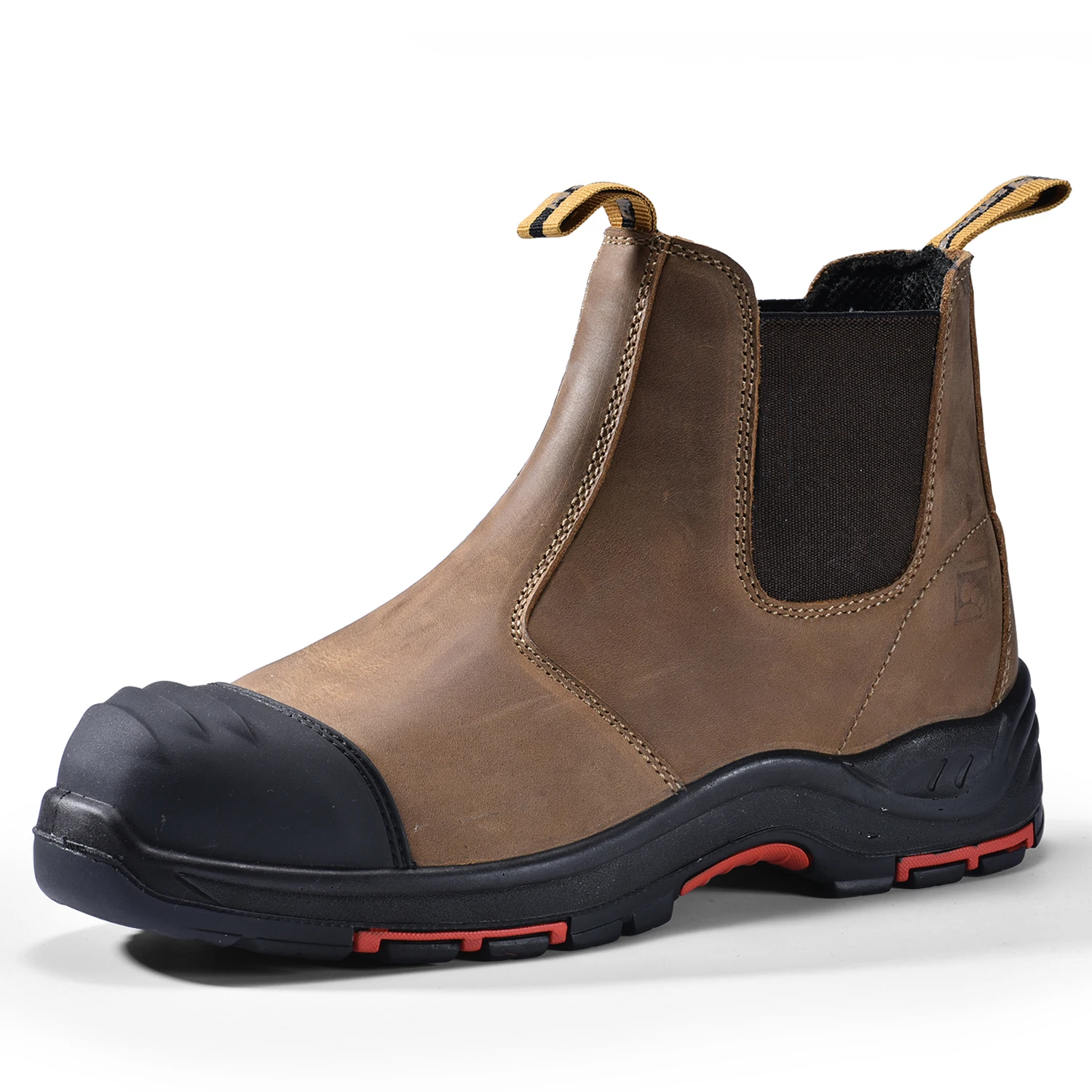 Gotan Cow Leather Shoes S3 Composite Toe Safety Boot Men Heavy Duty Mining Industrial Construction Work Boot Shoes