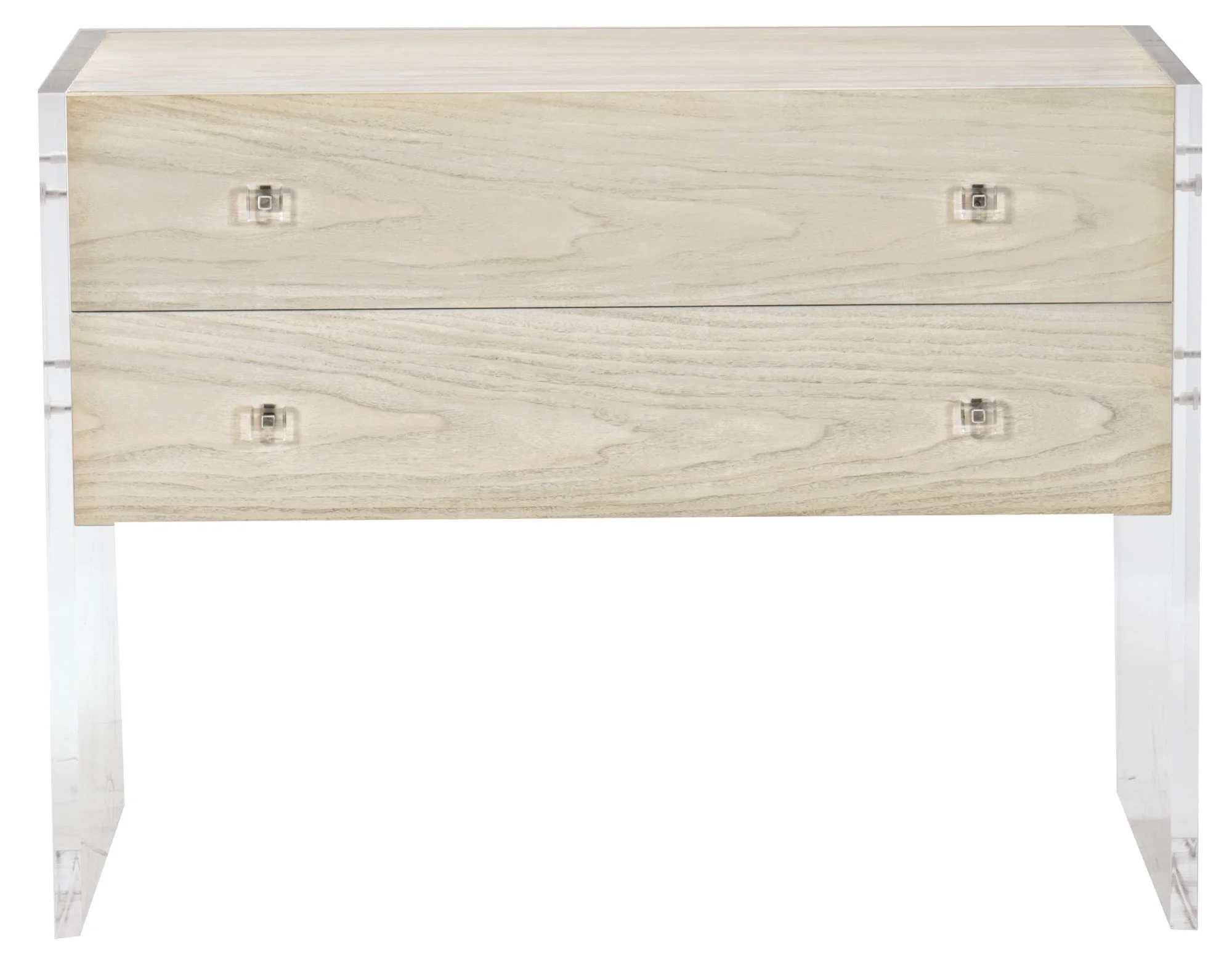 Акриловая прикроватная тумбочка в современном