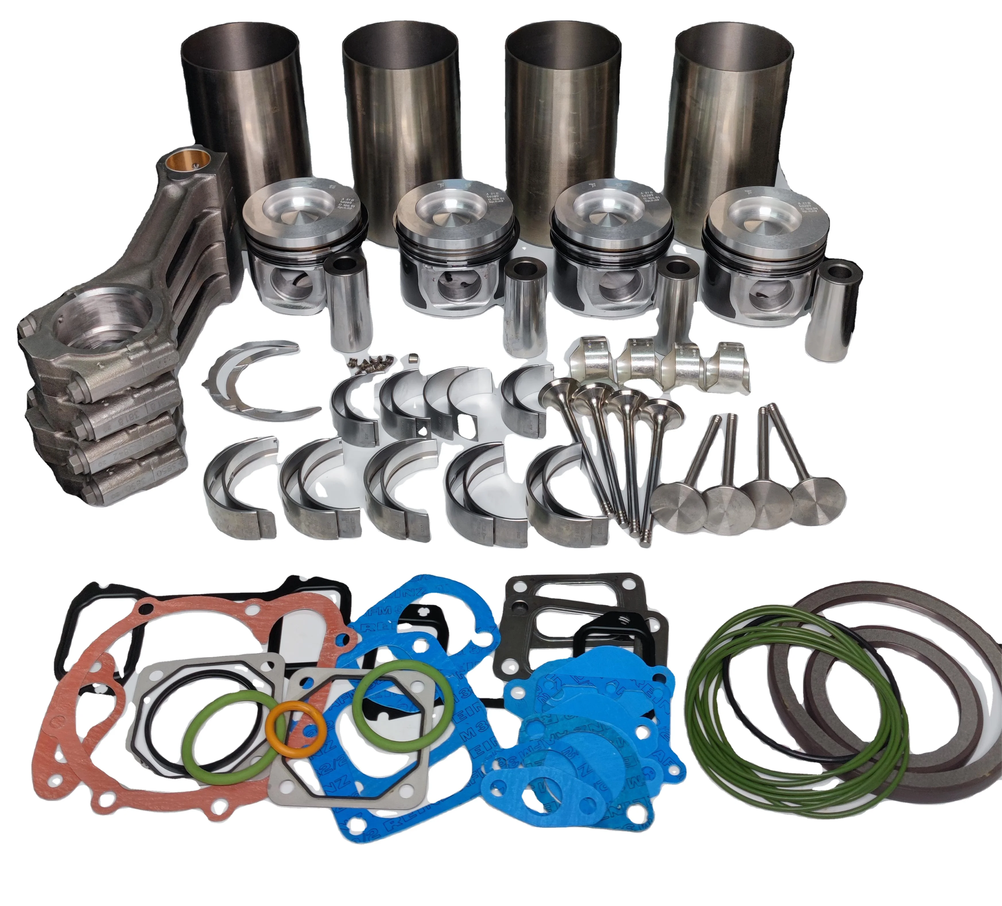 F3L912 diesel engine spare parts Cylinder head assembly  Piston rings set Main bearing shell set Thrust plate set repair kit