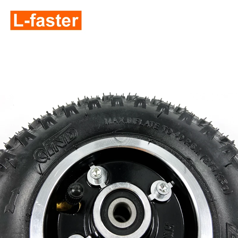 8 Inch Inflated Wheel 200x50 Pneumatic Off-road Tire For Electric Scooter Mountain Skateboard