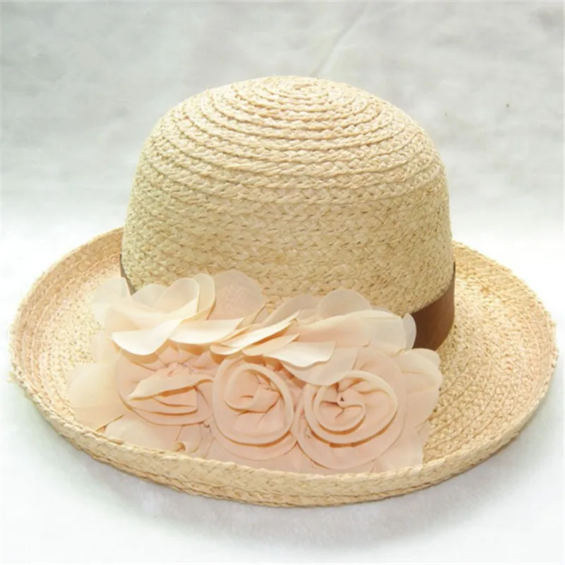 
Summer Straw Hat Cap Womens Sun Hats And Caps Panama Hat Fedora 