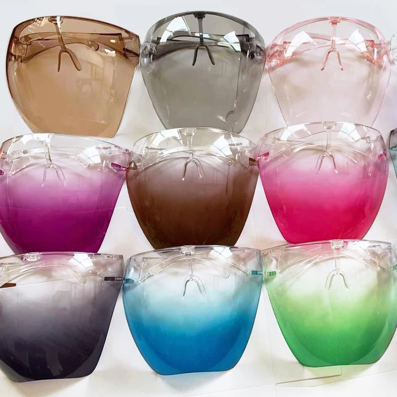 
Fashion Face Shield Visor Sunglasses Plastic Face Shield Bubble 