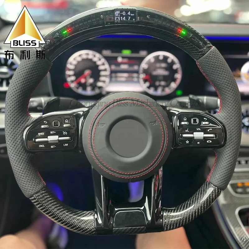 Car Steering Wheel Car Steering Wheel Cover Set Gaming Steering Wheel And Pedals Game For Mercedes-Benz E53