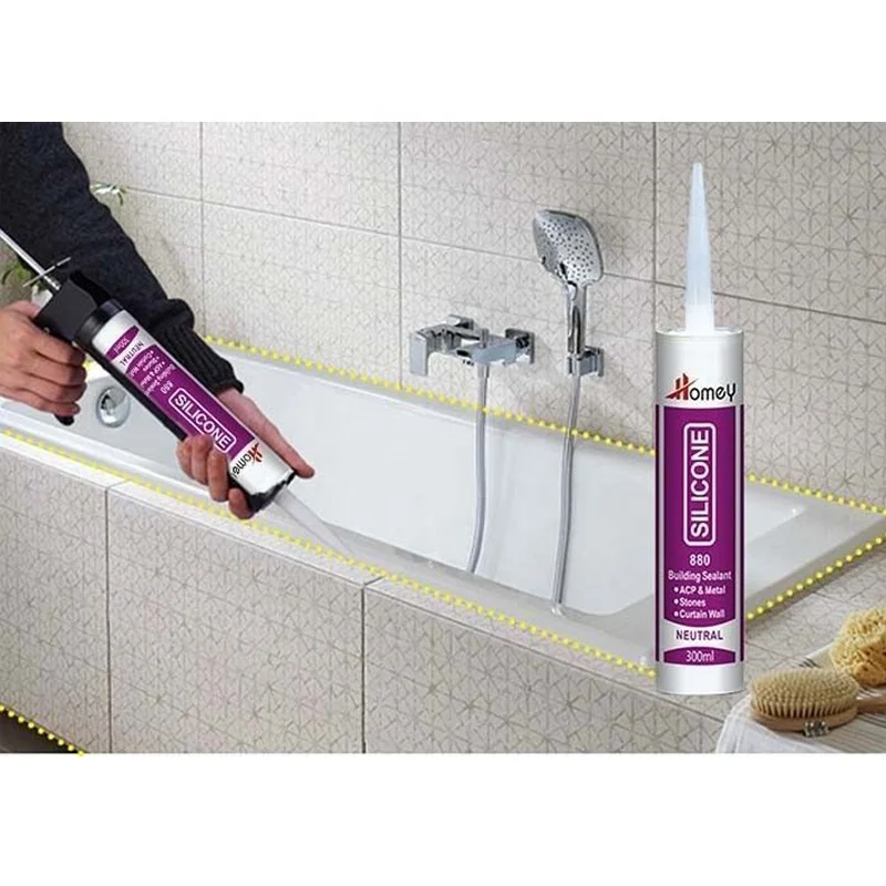 Homey Odorless Anti Mildew Silicone Sealant For Kitchen Cabinet