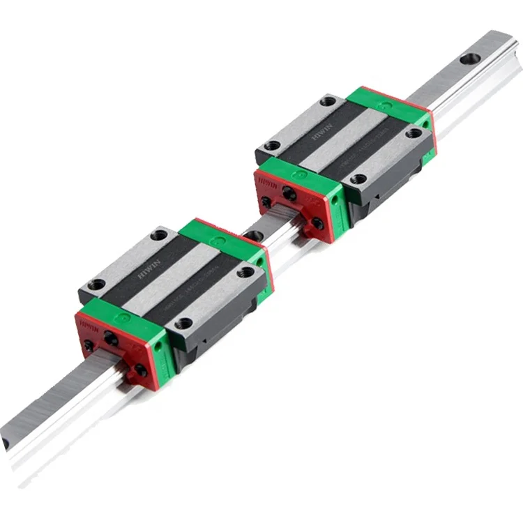 HGW-CC Series HIWIN CNC Linear Guide Slider Rail and Linear Bearing Block HGW15CC/HGW20CC/HGW25CC/HGW30CC/HGW35CC/HGW45CC/HGW55