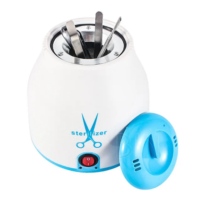 Nail Tools Sterilizer Implement Disinfect Pot High Temperature for Manicure Nail Utensils Salon Nipper Tattoo Nail Equipments