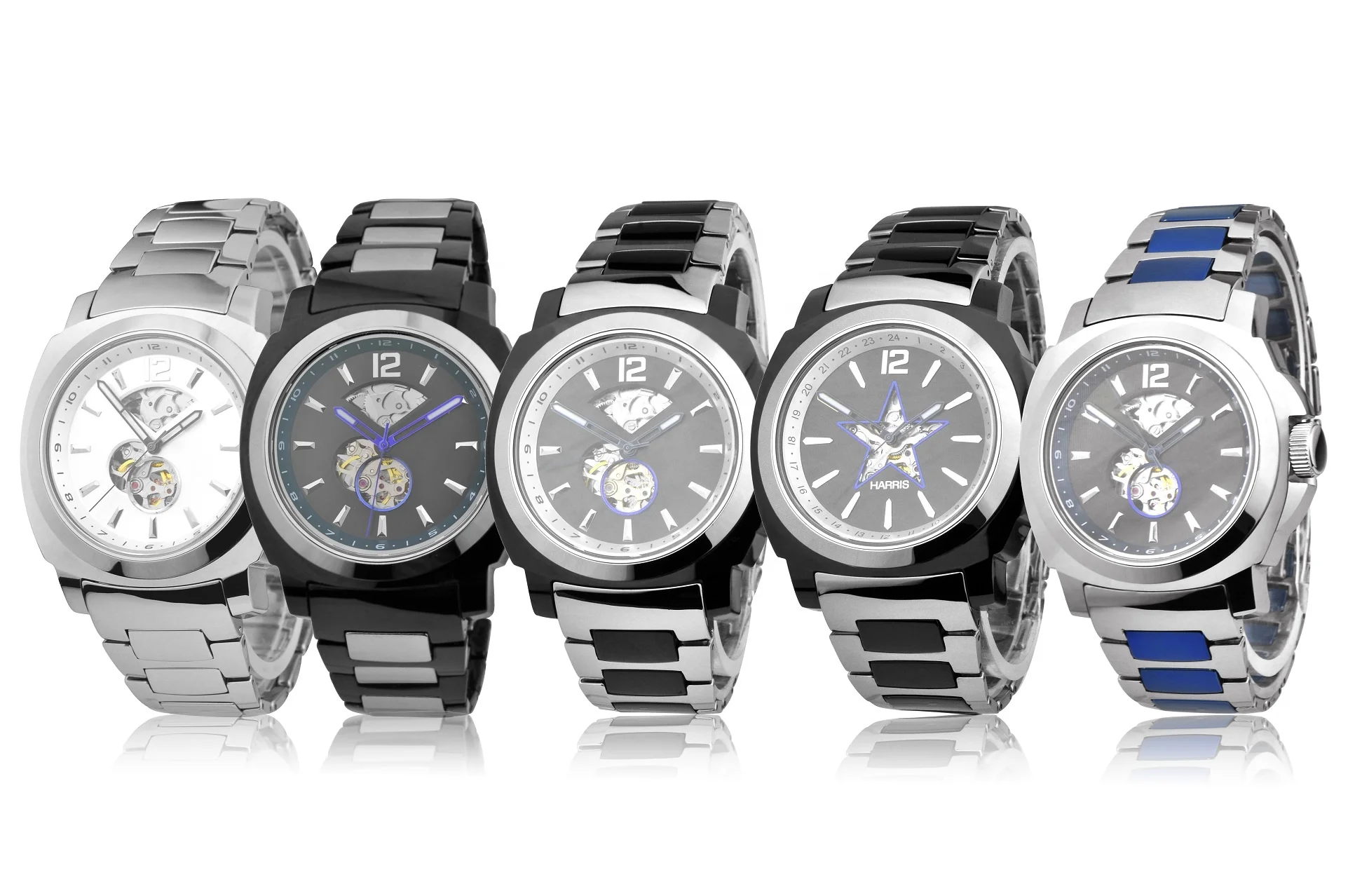 Stock Big Face Wrist Watches for Men