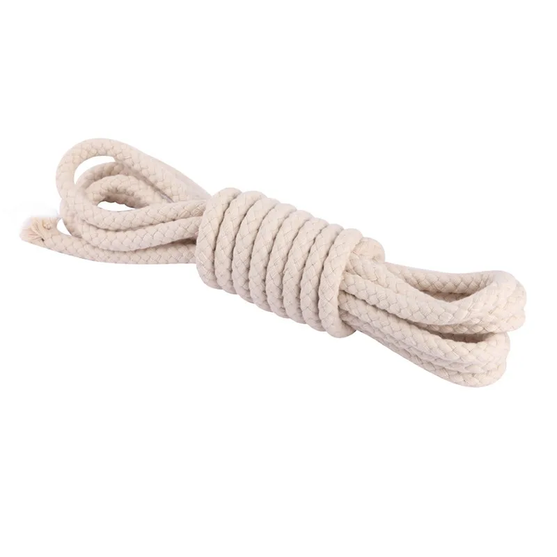 Hot sales Natural Cotton Cord Recycled Wholesale Braided Rope Packaging Rope