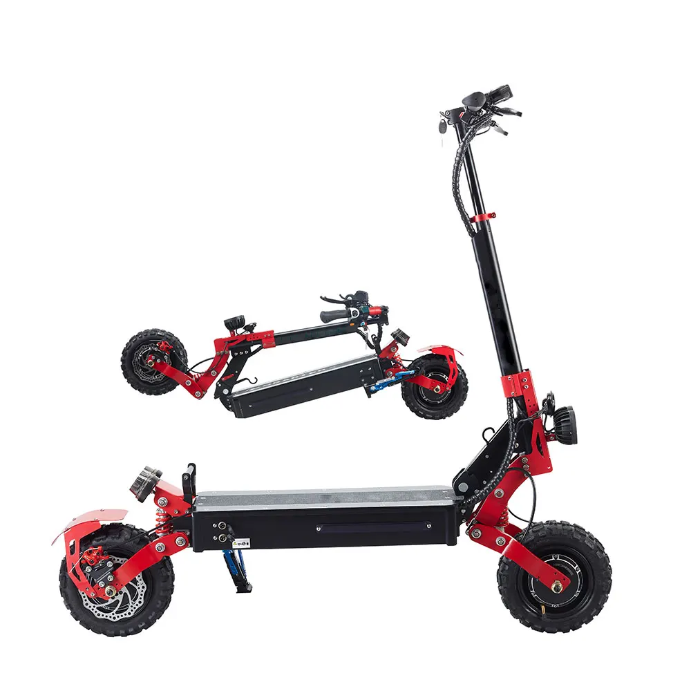 USA EU Warehouse 11 Inch 48v 2400W Dual Motor Kick E-scooter two wheels powerful self-balancing foldable adult electric scooters