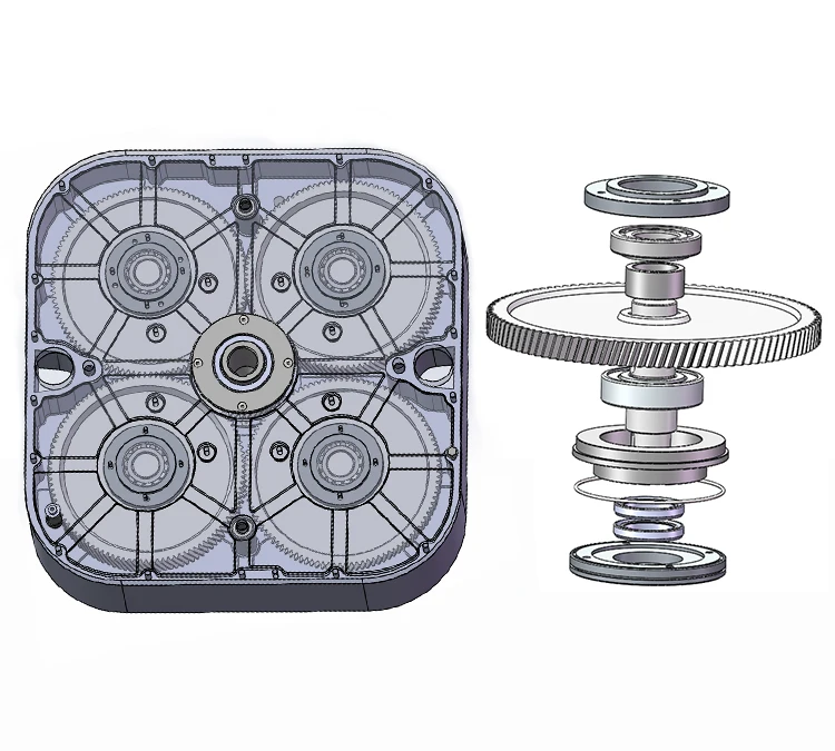 G65-2T Working Width 650 mm Walk Behind Concrete Grinder And Polisher