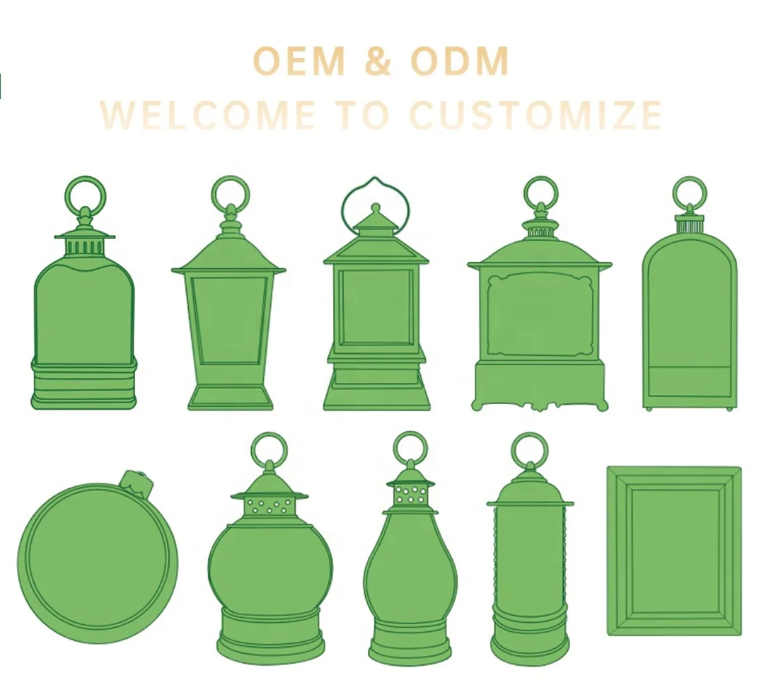 Wholesale Snow Globe Souvenir Custom Led Santa Lights Snow Ball Christmas Decoration Supplies Glitter Spinning Christmas Lantern