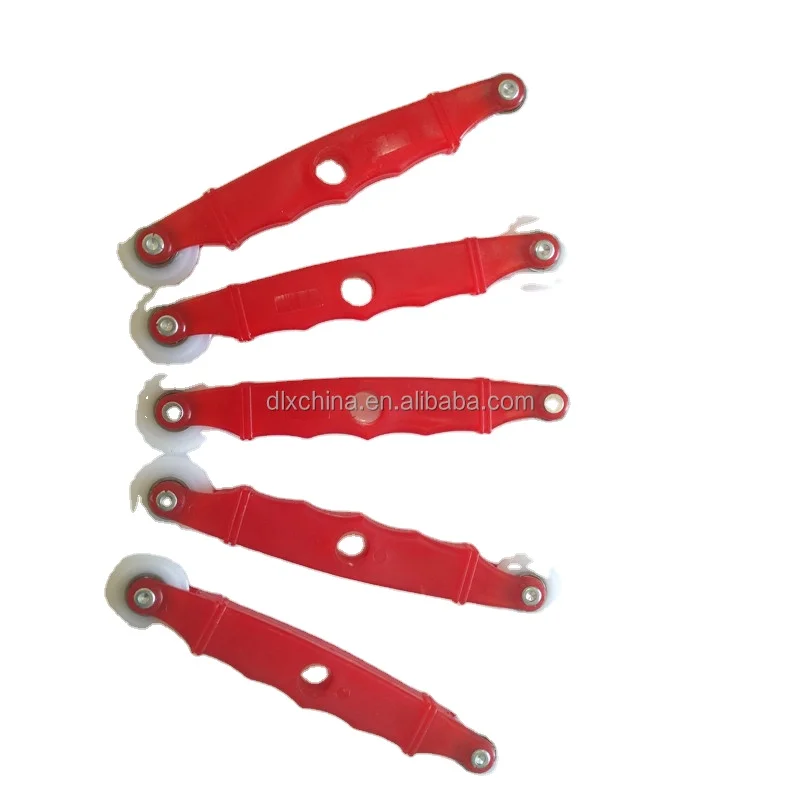 Professional Window Screen Installation Tool with Steel Plastic Convex Roller Wooden Handle Yarn Presser Wheel