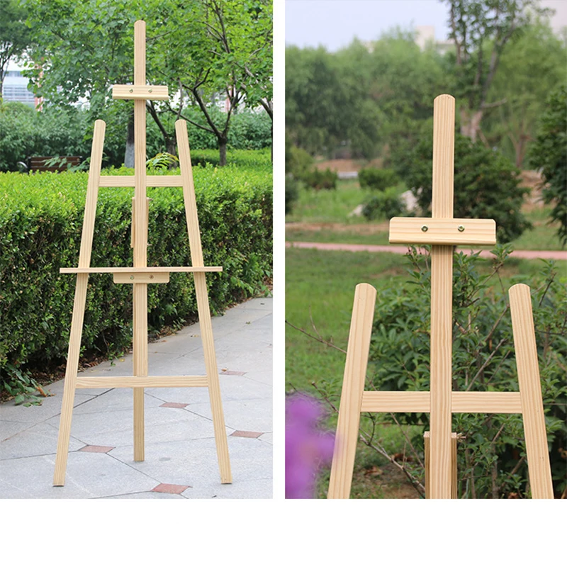 Bview Art 150cm Wooden Artist Display Easel for Painting