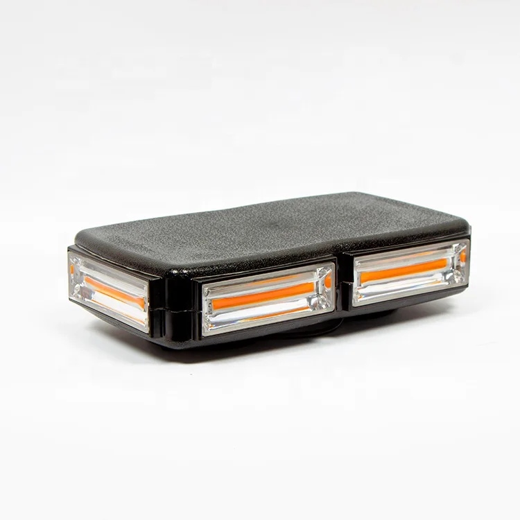  Магнитный Installation12- 24V полицейский автомобиль-желтый строб вращающийся LED/COB предупреждение свет