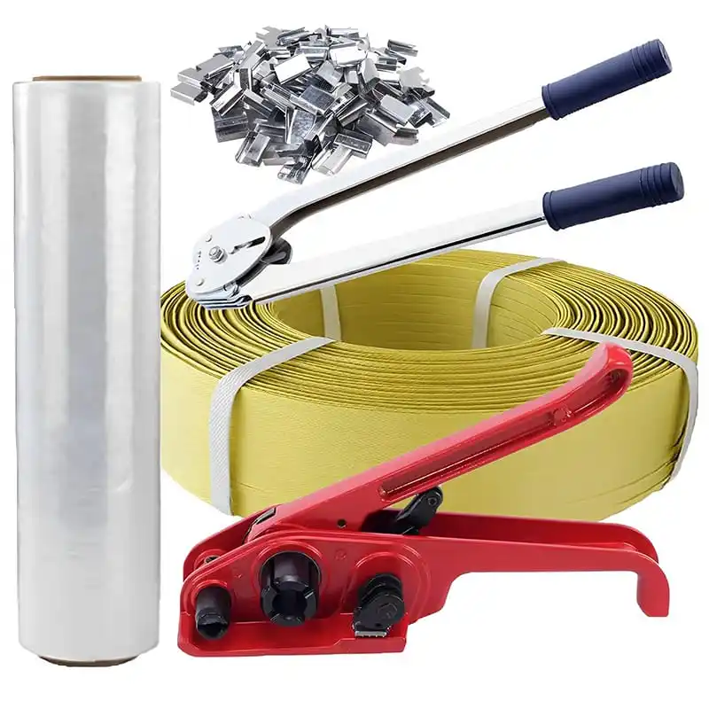 Manufacturer Wholesale Semi-Automatic Hot Melt Carton Packaging Machine PP Plastic Woven Packing Tape Manual Taping