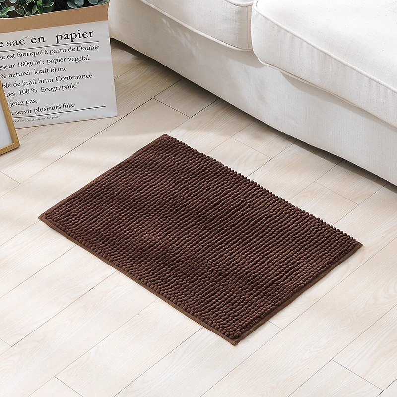 Современные прочные цветные водонепроницаемые коврики из микрофибры для ванной комнаты, коврики для ванной