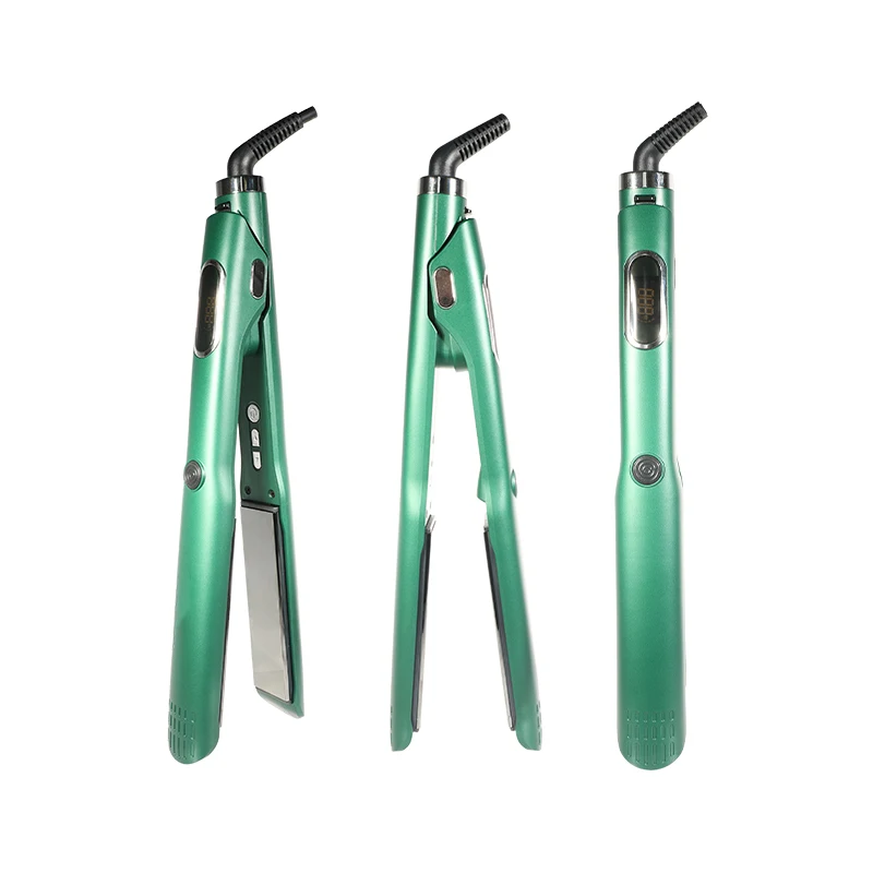 Koofex Woman Professional Flat Iron Hair Straightener Custom Nano Titanium Flat Iron