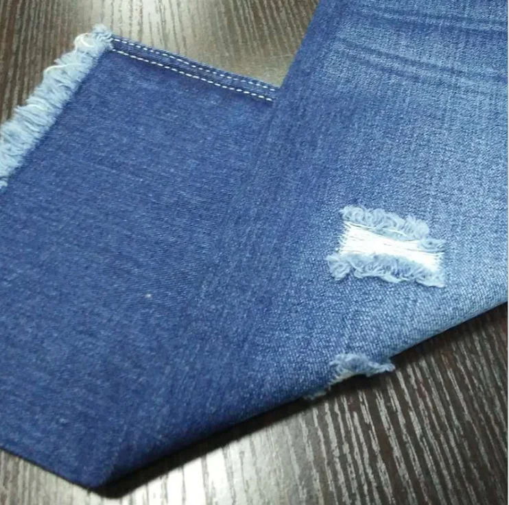 
Wholesale Width 150cm High Quality Shorts Blue Cotton Material Recycled Denim Fabric 