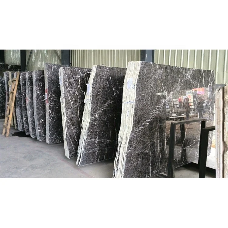 BOTON STONE Wholesale Price Cheap Hang Grey White Vein Marble Flooring Tiles