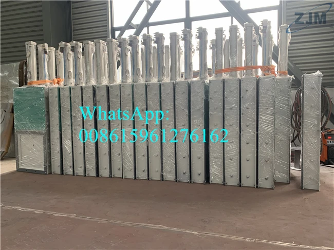 High quality silo bulk solid material discharging gate flow control pneumatic slide gate pneumatic valve flow control valve