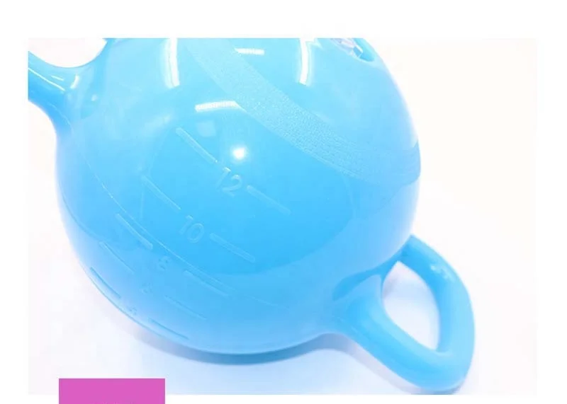 Gym Equipment Training Workout  PVC Power Adjustable Fitness Exercise Custom Logo Weightlifting Water Filled Yoga Dummbell