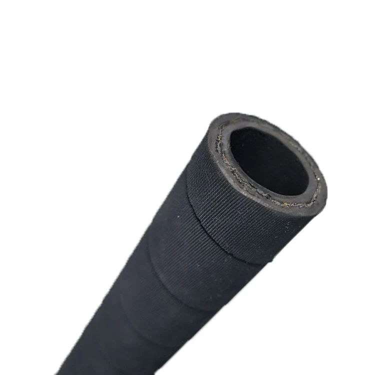 high pressure hydraulic oil hose pipe manufacture steel wire spiral hydraulic hose