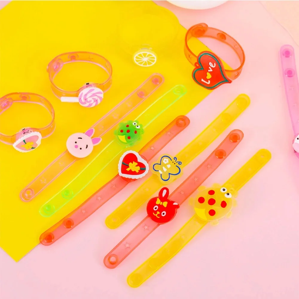 LED Luminous Fun Watch For Kids Birthday Party Baby Shower Gifts Pinata Filler Halloween Carnival Christmas Gift Reward W24-559
