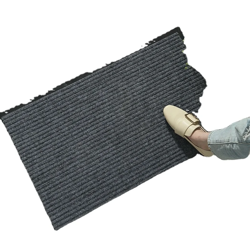 
High quality and durable Customizable Personality Printing PVC rubber vinyl coffee door clear bed room mats supermarket market 