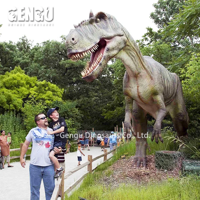 Dinosaur Park Handmade Animatronic Model Alive Dinosaur