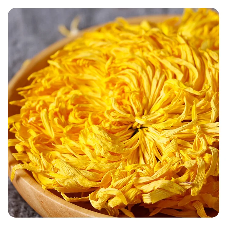Dried Flower Tea China Health Wholesale Low Price Natural Dried Flower Gold Chrysanthemum Tea