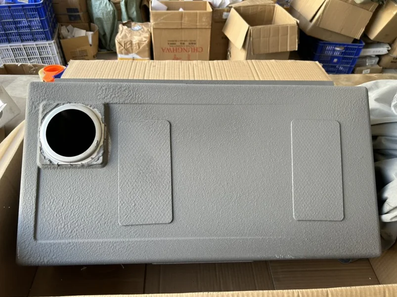 Household black 304 stainless steel kitchen waterfall sink large single slot vegetable washing basin sink