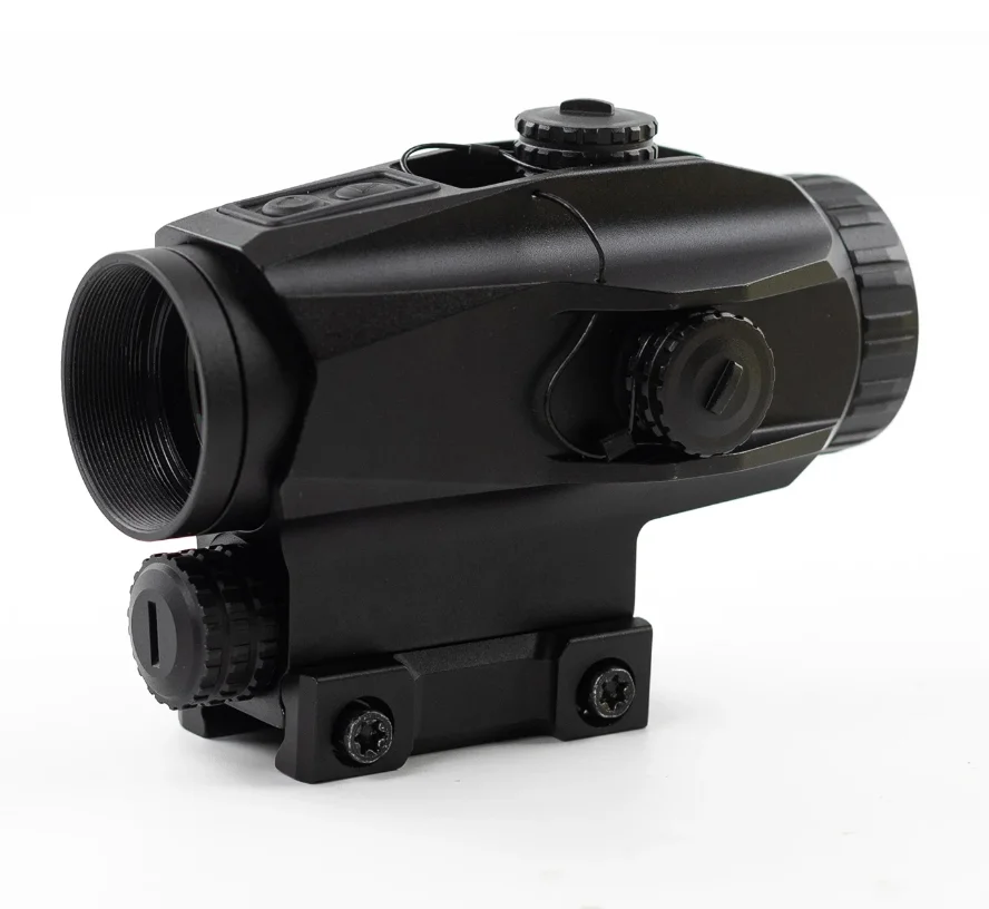 3X Scope Sight Prism Hunting Scope Magnifier HD Magnifying Glass Scope With Quick Release