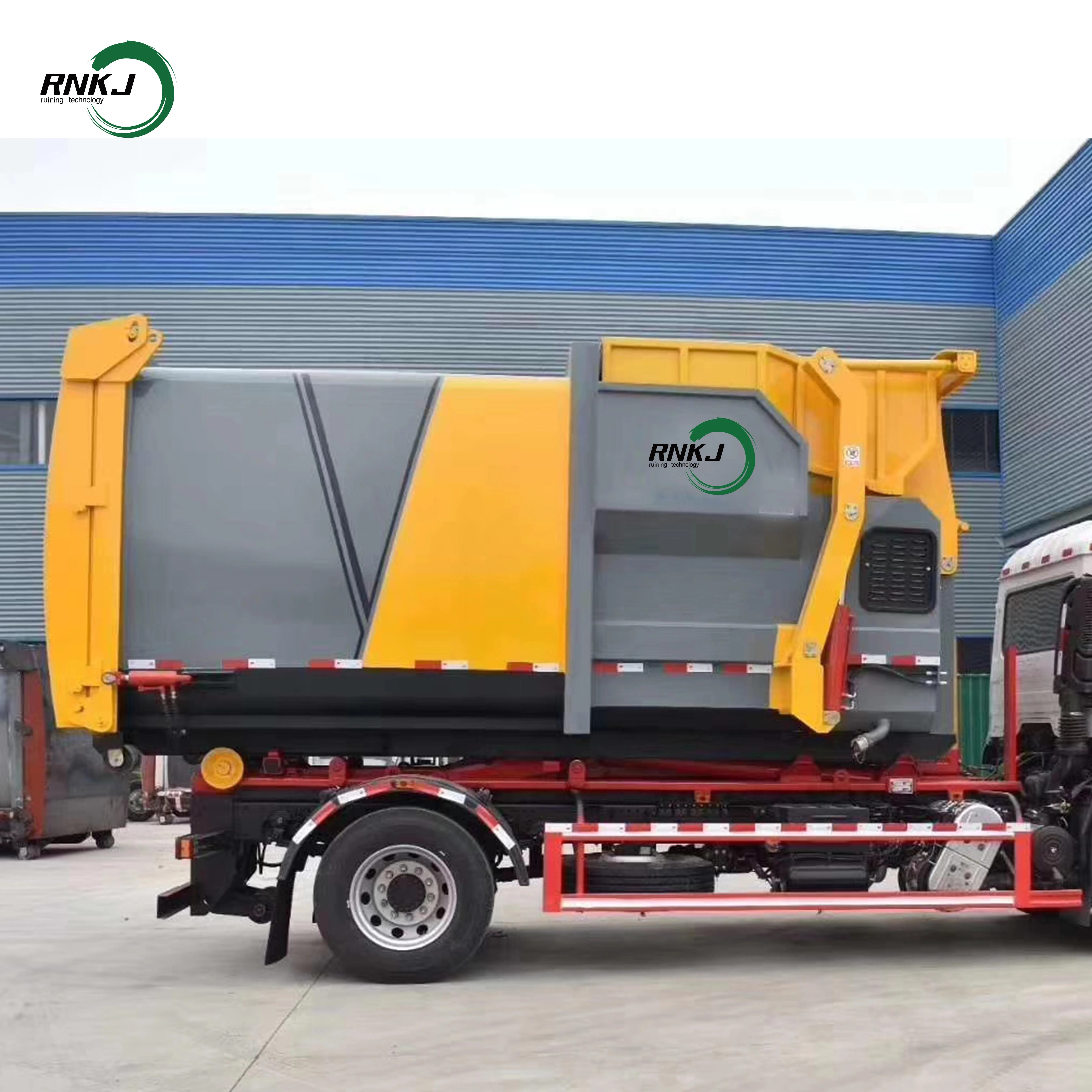 9m3 12m3 18m3 Garbage Compactor Bin Large Waste Treatment Machine for Sale