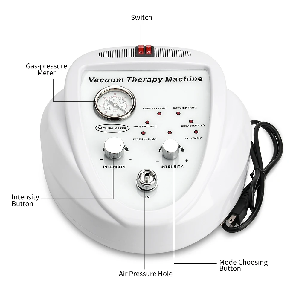 vacuum butt lifting machine breast suction cup breast enlargement  beauty machine with cupping