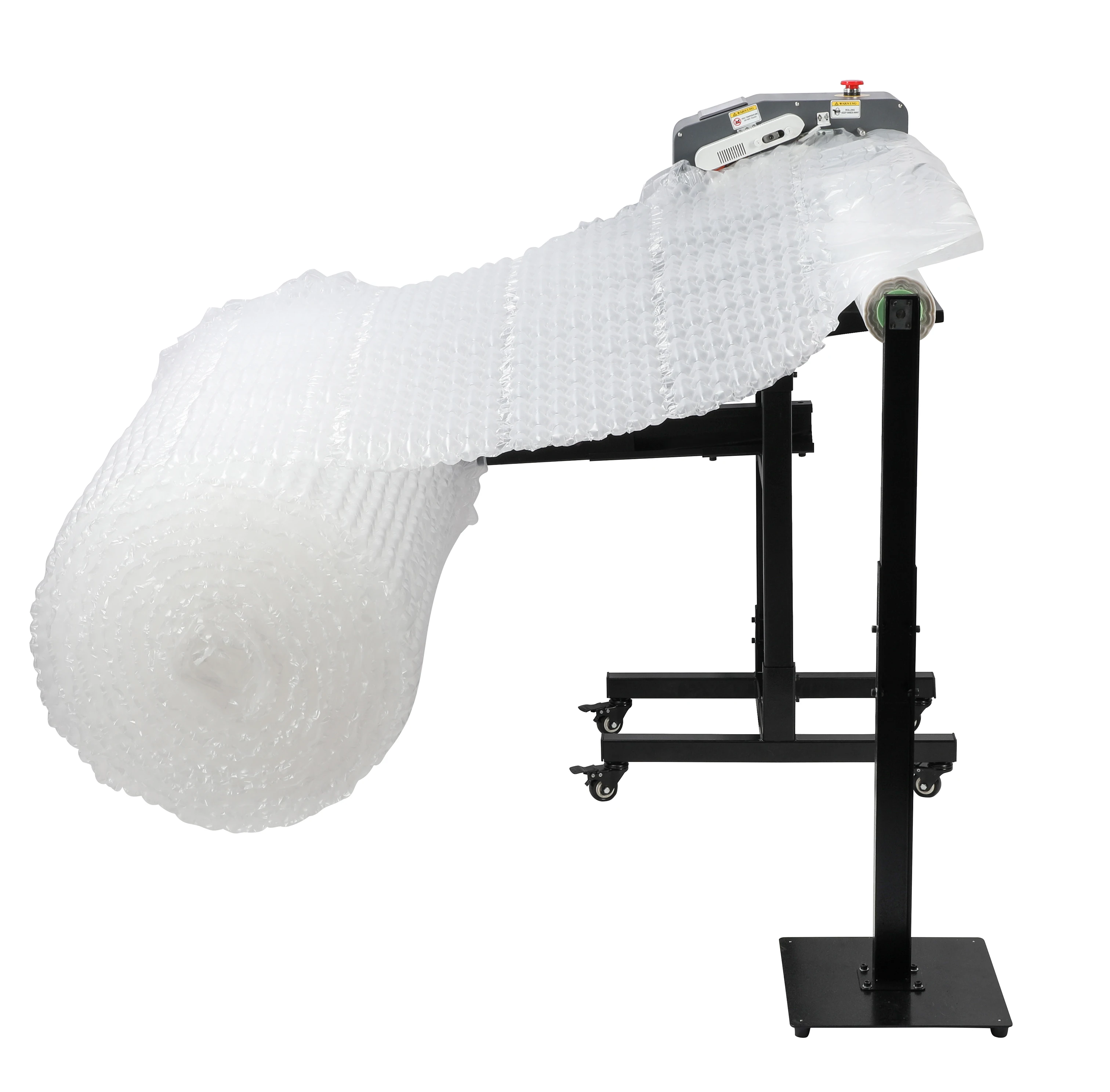 Air Bubble Roll Wrap of Bubble Packing Roll Used for E Commerce Packaging Material 100CM Width