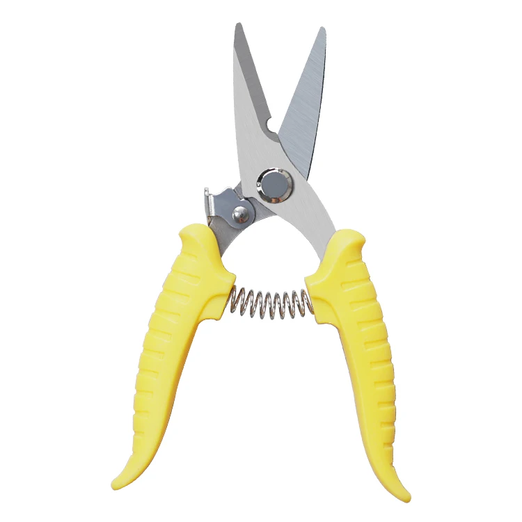 High Quality Electrician scissors 8 inch one-time electronic scissors Tin Snips Sheet metal shears