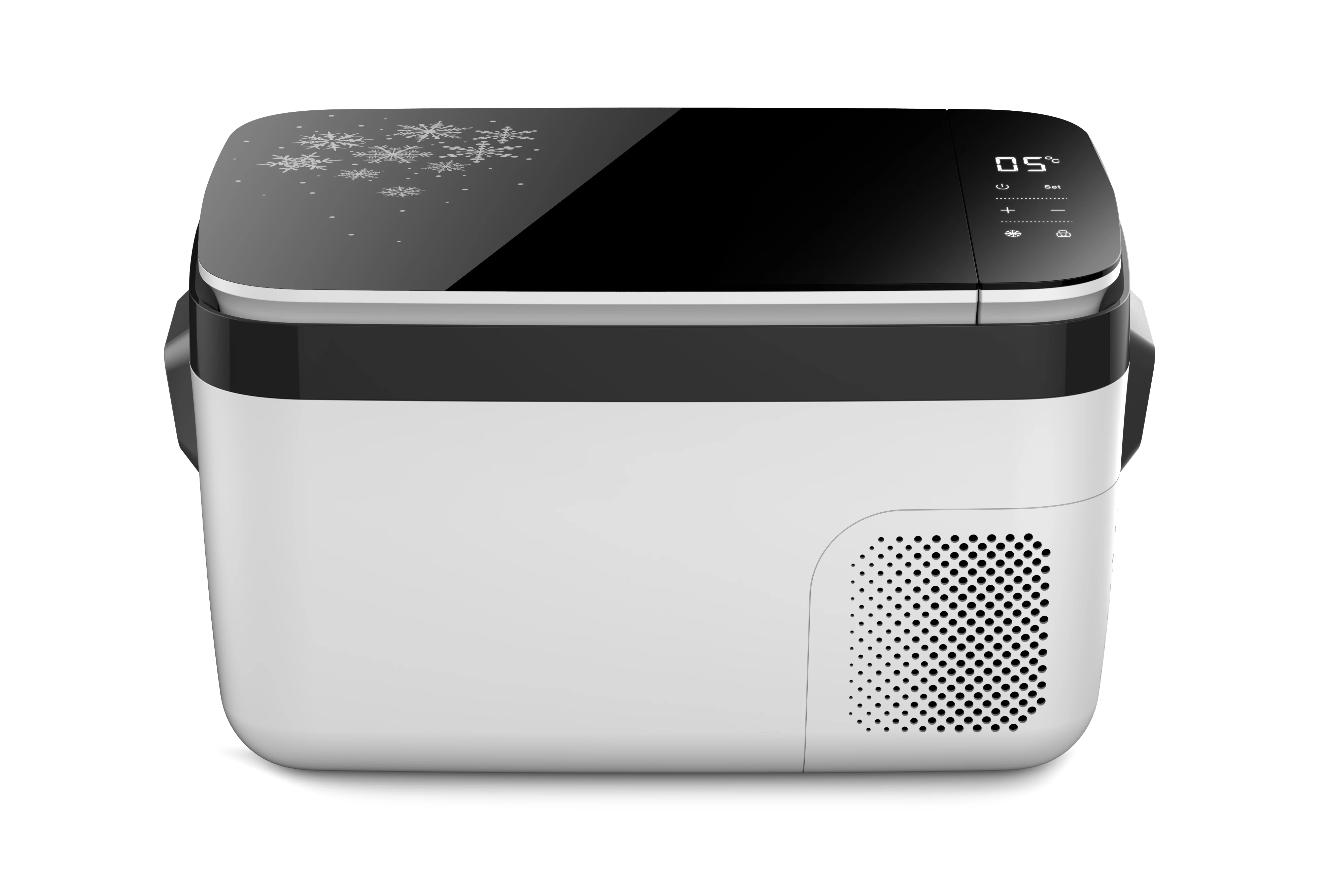 4L Mini Car Refrigerator With Compressor 12 / 24V Portable Box Refrigerator For Car