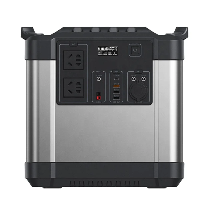 Battery Pack Solar Generator 750W Ac Dc Portable Power Bank Ac Power Station 220V 110V 120V With Pd 600000Ah