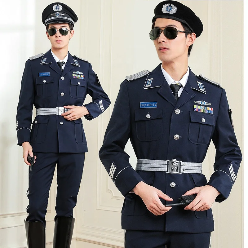 New Design Security Guard Jacket Safety Guard  Uniform Officer Suit