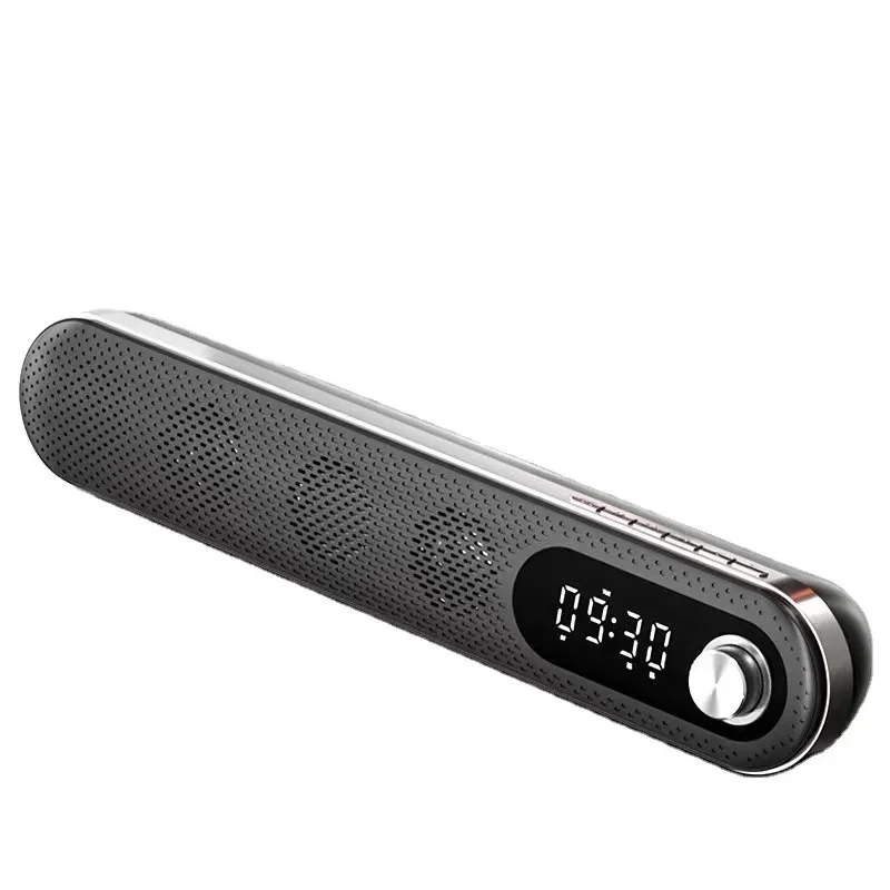 K7 Wireless BT Speaker LED Soundbar TV Alarm Clock Home Theater Sound Bar FM Radio Subwoofer Computer Speaker