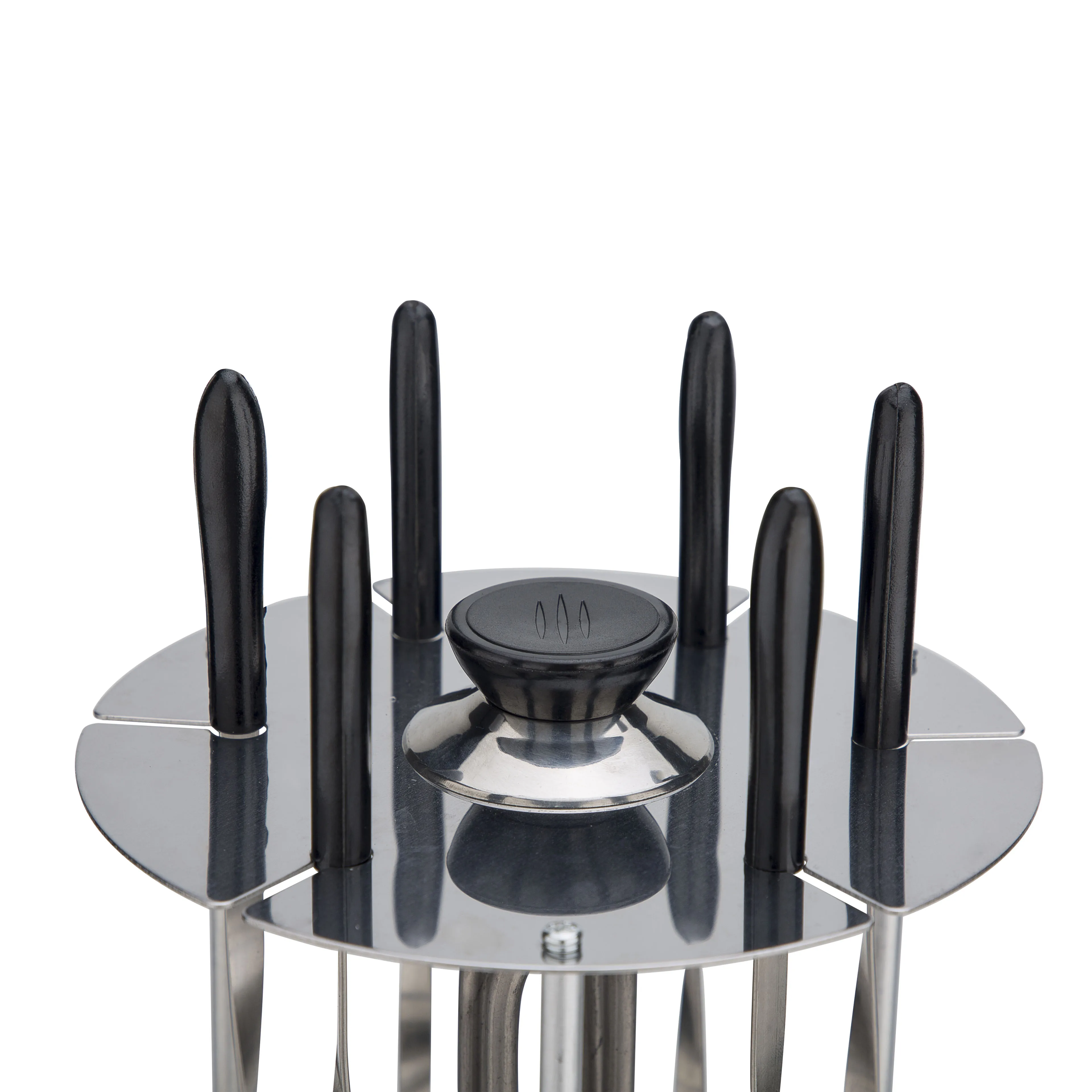 Горячая Распродажа на Amazon. Электрическая Бездымная вертикальная машина из нержавеющей стали для приготовления барбекю, мяса, шашлыков кебаба, гриля, 6 шт.