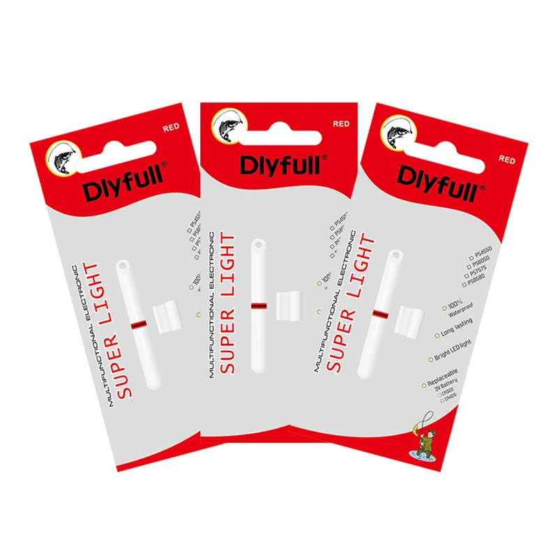 Dlyfull LED light stick for night fishing PS6050 for Sea Fishing