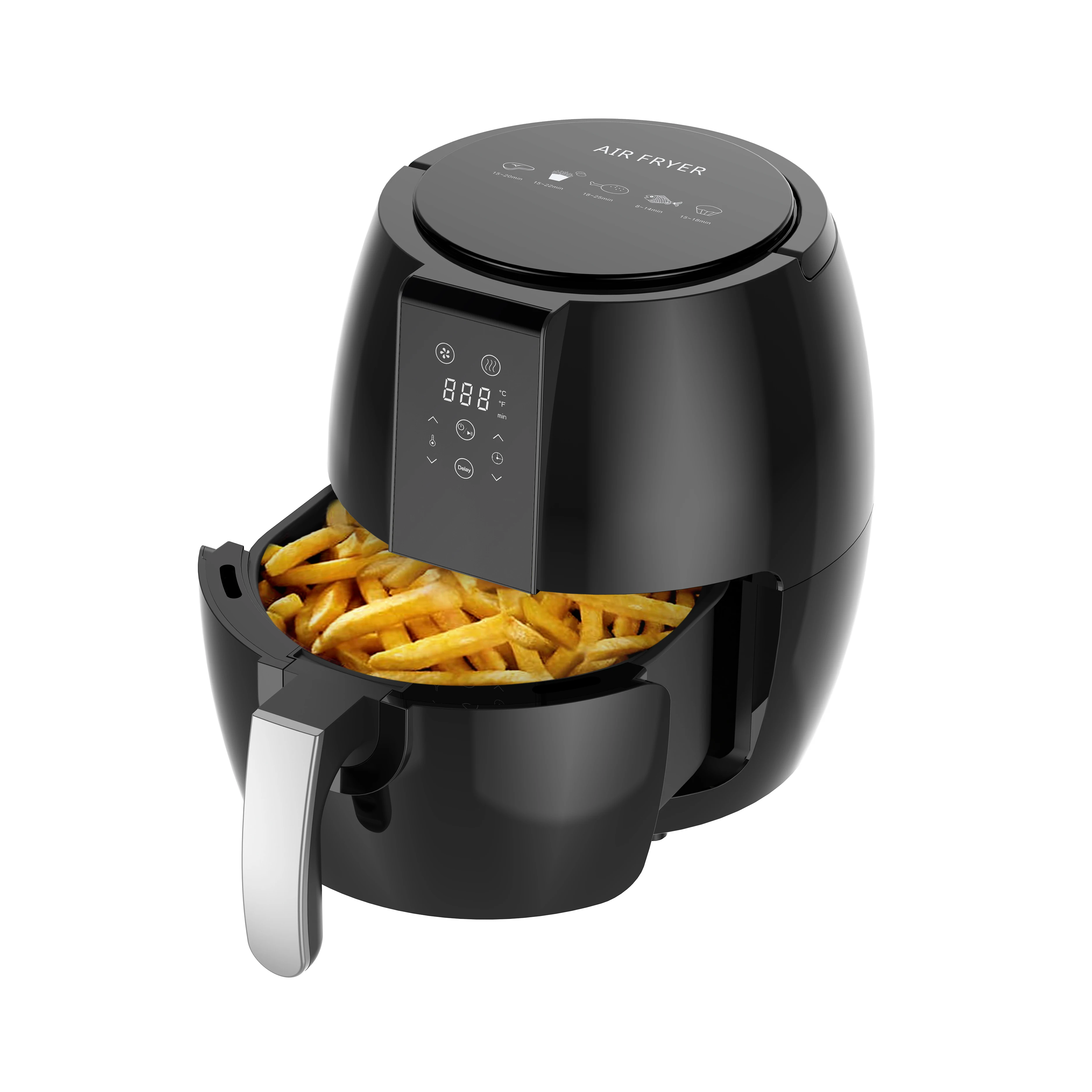 Factory Low Price Oil Filtering Grill Pan Air Fryer Pizza Fried Chicken 3.6L Household Air Electric Fryer