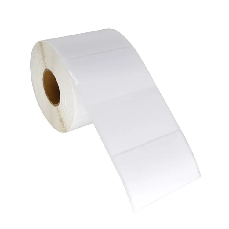Factory Wholesale Blank White BPA Free Sticker Supermarket Hot Barcode Label