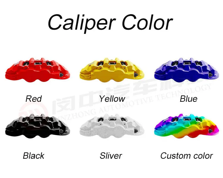 Premium Quality 8530 4 Piston Brake Caliper Brake System Enhancement for BMW Audi Mercedes Porsche Mustang Camaro