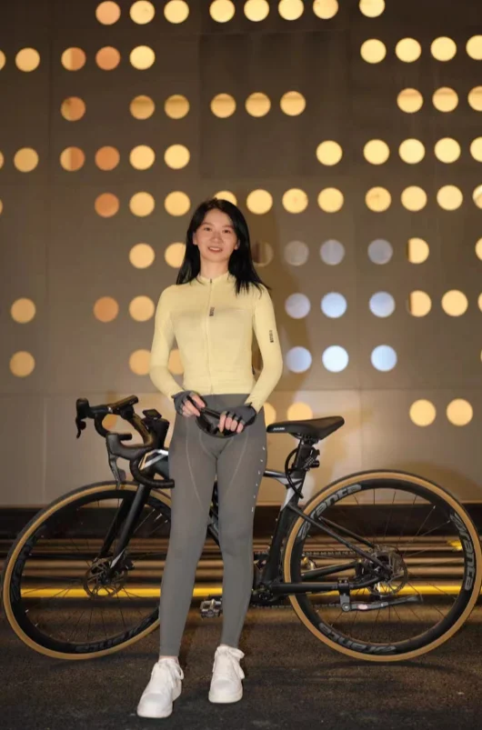 Mcycle Wholesale Womens Bib Tights Cycling Bib Tights 3D Padded Pants Long Bike Tights Leggings Lady Cycling Bib Pants